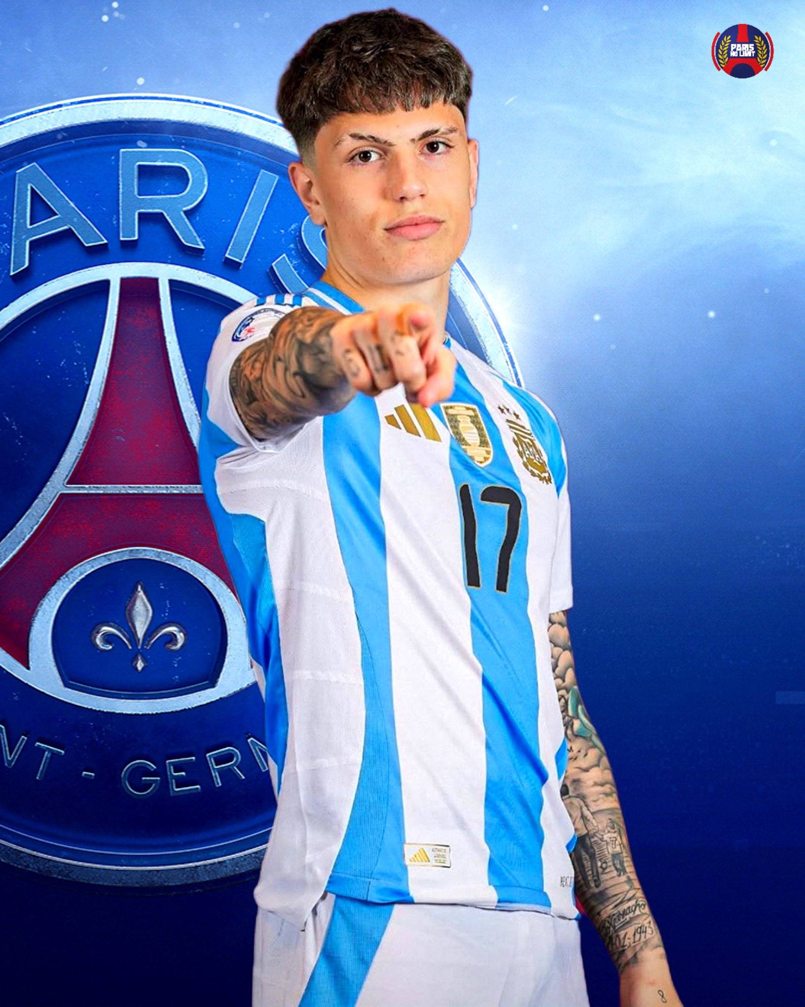 巴黎圣日耳曼宣布签下国际米兰球星拉库