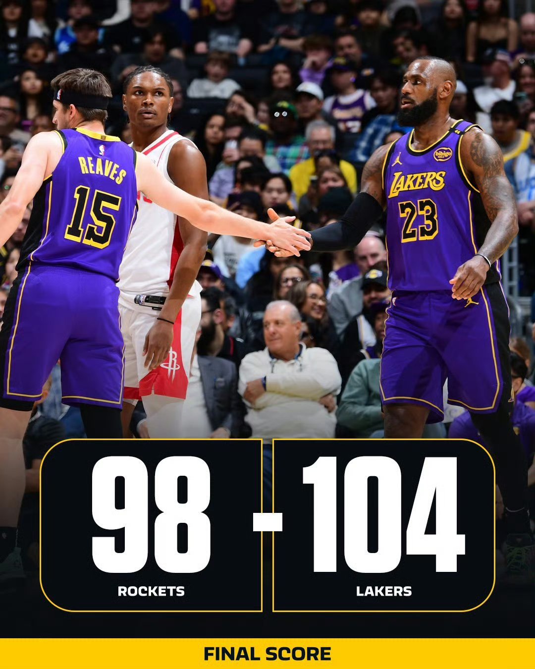 湖人遭逆转溃败，失去西部头名